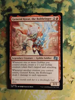 General Kreat, the Boltbringer (Anime) Foundations Jumpstart Regular - Image 1