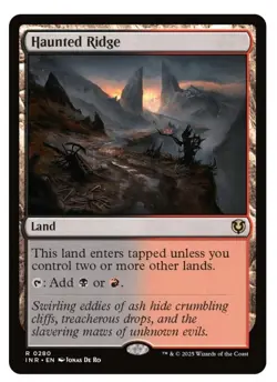 1x MTG Haunted Ridge - Innistrad Remastered Rare! NM Mint! Ships fast - Image 1