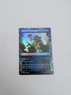 MTG - Donatello's Technique (Showcase Foil) - Teenage Mutant Ninja Turtles NM/M - Image 1