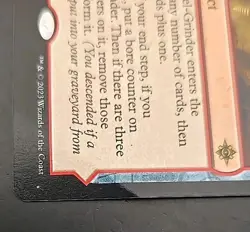 Brass's Tunnel-Grinder The Lost Caverns of Ixalan MTG Regular HP (Crease Corner) - Image 3