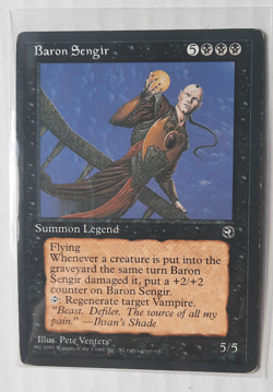 MTG Homelands | Baron Sengir | MP | Magic The Gathering - Image 1