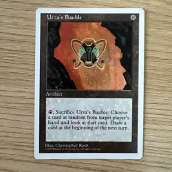 MTG {URZA’S BAUBLE} 5th EDITION #406 Reg Uncommon NM Never Played **Ships Free** - Image 1