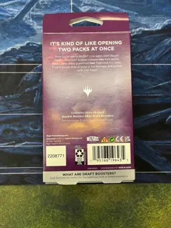 MtG Double Masters 2022 Draft Pack Sealed 3X Booster Packs - Image 2
