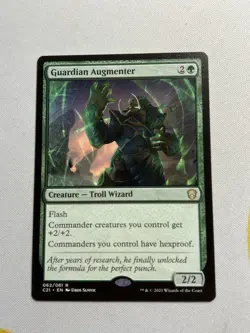 x1 Guardian Augmenter R MTG Commander 2021 M/NM, English - Image 1