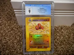 Dugtrio cgc 9 MINT Reverse Holo Expedition 2002 E-Reader 10/165 psa Pokemon card - Image 1