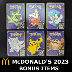 Pokemon TCG McDonalds 2023 Match Battle M23EN - Complete Master Set NM ++ BONUS - Image 3