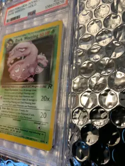 PSA 2000 Pokemon Rocket, DARK WEEZING -HOLO #14/+ 2 OTHERS SHARP CARD - Image 4