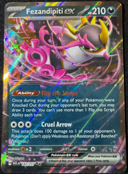 Fezandipiti ex 142/217 (Double Rare) Ascended Heroes Near Mint Pokemon TCG - Image 1