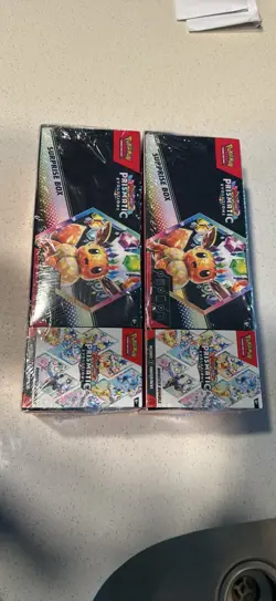 Surprise Pokemon Box. Prismatic Evolutions. Includes 6 booster packs. - Image 1