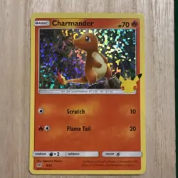 CHARMANDER - #9/25 McDonald's 25th Anniversary Promo Holo Card - Pokemon TCG - Image 1