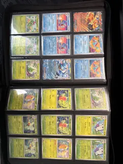 Pokemon 151 MAIN COLLECTION MASTER SET + Promos | Rare | Holos | Suede Binder - Image 3