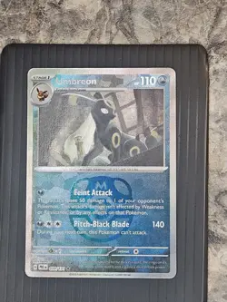 2025 POKEMON PRISMATIC EVOLUTIONS #059/131 UMBREON REVERSE HOLO MASTERBALL NM! - Image 1