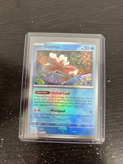 Pokemon TCG Goldeen (Poke Ball Pattern) 020/131 Sv: Prismatic Evolutions Holo NM - Image 1