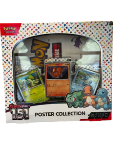 🔥Pokemon TCG 151 Poster Collection Box | Sealed | 3 Promos + 3 Packs-NEW🔥 820650853166 - Image 3