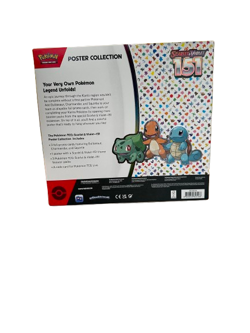 🔥Pokemon TCG 151 Poster Collection Box | Sealed | 3 Promos + 3 Packs-NEW🔥 820650853166 - Image 4