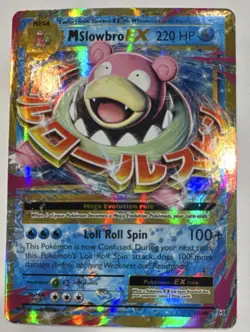 Pokemon TCG M Slowbro EX Evolutions 27/108 Ultra Rare Mega Holo 220HP - Image 1