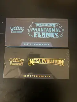 Pokemon Elite Trainer Box Mega Evolution Phantasmal Flames and Lucario ETB - Image 2