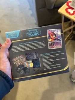 Pokemon Phantasmal Flames Elite Trainer Box ETB - Small Rip - Image 2