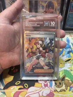 Pokemon Hilda White Flare 171/086 Special Art Rare TAG 10 Gem Mint - Image 1