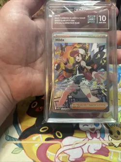 Pokemon Hilda White Flare 171/086 Special Art Rare TAG 10 Gem Mint - Image 5