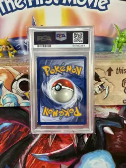 Pokemon Fossil 1st Edition Hitmonlee Holo PSA 9 - Image 2