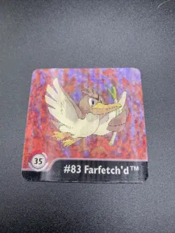 Artbox Pokemon Action Flipz Series One (1999) #83 Farfetch'd No. 35 - Image 1