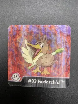 Artbox Pokemon Action Flipz Series One (1999) #83 Farfetch'd No. 35 - Image 2
