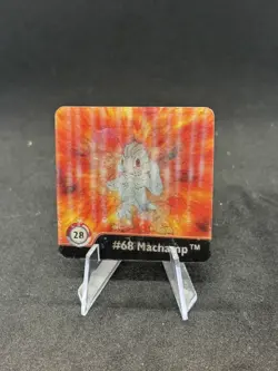 1999 Artbox Pokemon Action Flipz Series One #28 - Machop/Machoke/Machamp NM 🔥 - Image 1