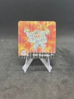 1999 Artbox Pokemon Action Flipz Series One #28 - Machop/Machoke/Machamp NM 🔥 - Image 3
