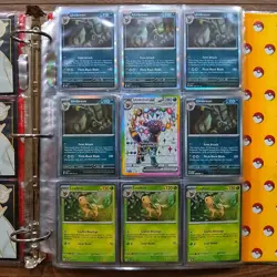 Premium 99 Card Assorted Pokemon TCG Lot, Sleeved in Vintage Pikachu Binder - Image 3