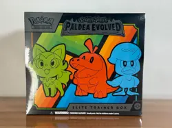 Pokemon - Scarlet & Violet: Paldea Evolved Elite Trainer Box ⚠ tiny rip ⚠ - Image 1