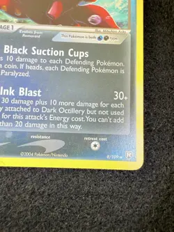 Pokemon Dark Octillery Holo 8/109 from EX Team Rocket Returns in LP- condition! - Image 5