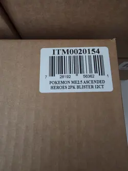 NEW SEALED CASE Pokemon Ascended Heroes 2 Pack Blister (24 PACKS) FREE SHIPPING! - Image 3