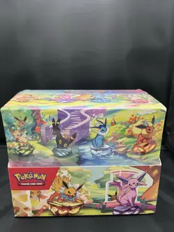 Pokemon TCG Prismatic Evolutions Mini Tin Display - Factory Sealed New - Image 1