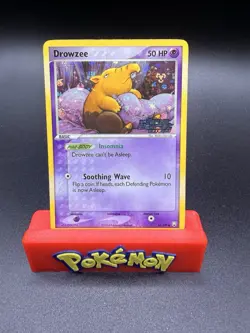 Drowzee 54/109 Stamped Holo Ex Team Rocket Returns Pokemon 2004 MP/LP - Image 1