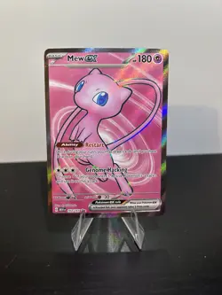 Pokemon Mew EX Full Art 193/165 Sv: Scarlet & Violet 151 Holo NM Pack Fresh - Image 1