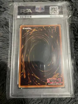 Gaia the Dragon Champion - LOB-125 - Secret Rare - 2002 Print - PSA9 - Image 2