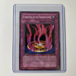Cursed Seal of the Forbidden Spell IOC-049 1st Edition Common Yu-Gi-Oh LP-NM - Image 1
