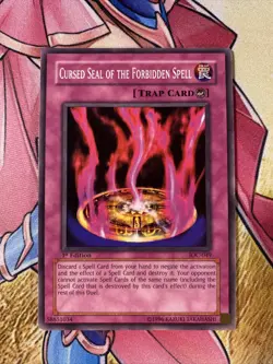 (AA) Yu-Gi-Oh! TCG Cursed Seal of the Forbidden Spell IOC-049 1st VLP - Image 1