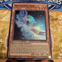 Yugioh Magician's Rod TDIL-EN019 1st Edition NM - Image 1