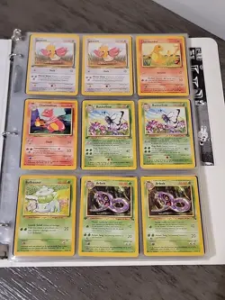 247 Vintage Rare Pokemon Card Lot - WOTC Era Collection - 1999/2000 Various Sets - Image 1