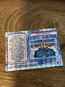 Pokemon Card Hello Pokemon! #56 Pokemon The Movie 2000 Topps Blue Label NM - Image 2