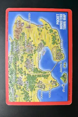 Charizard Trainer No. 000 Town Map Carddass Vending 1996 Japanese Pokemon Card - Image 5