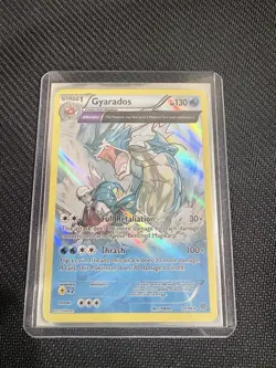 Pokemon Gyarados TCG Full Art Holo Rare Card 21/98 Ancient Origins NM - Image 1