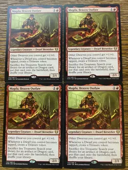 MTG Magda, Brazen Outlaw Kaldheim Regular Rare - Image 1