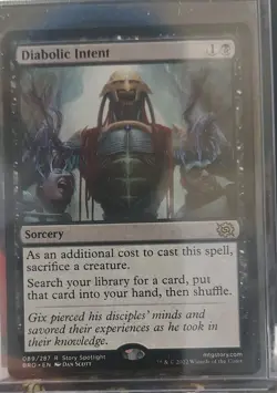 Diabolic Intent - NM - The Brother's War BRO - MTG - Image 1