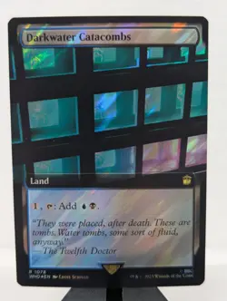 x2 -Darkwater Catacombs #1078 Surge Foil Extended Art Rare UB: Doctor Who (WHO) - Image 2