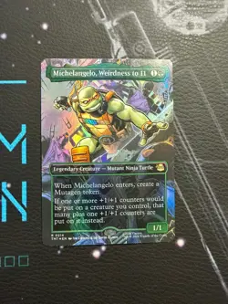 Michelangelo, Weirdness to 11 Teenage Mutant Ninja Turtles Rare - Image 1