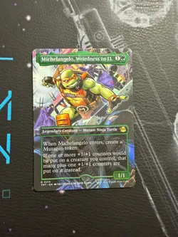 Michelangelo, Weirdness to 11 Teenage Mutant Ninja Turtles Rare - Image 2