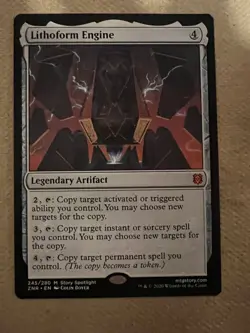 [1x] Lithoform Engine Near Mint, English Zendikar Rising MTG Magic - Image 1